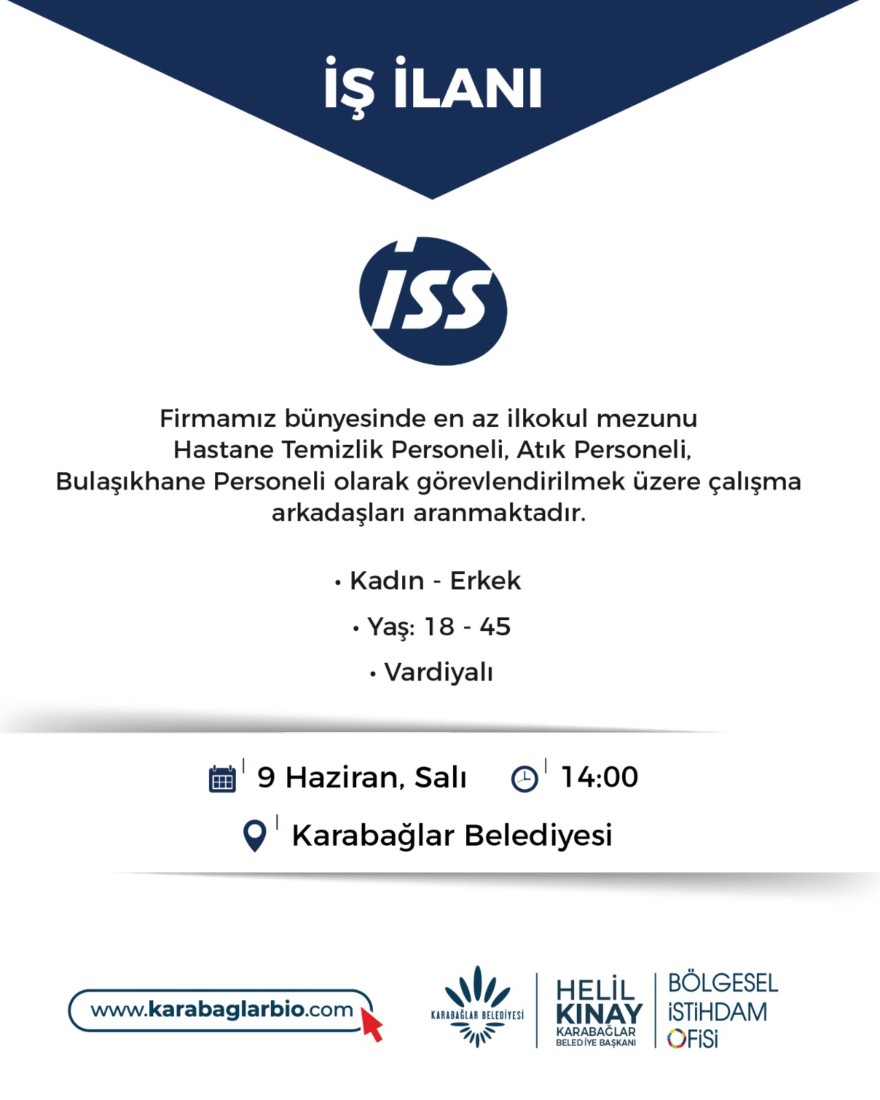 ISS TÜRKİYE - TOPLU İŞ GÖRÜŞMESİ 9 HAZİRAN, 14:00