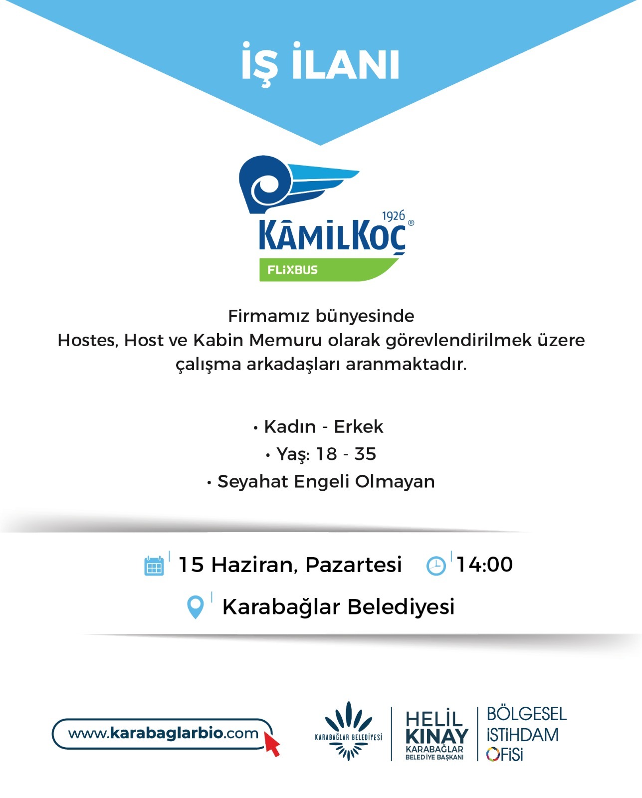 KAMİL KOÇ - 15 HAZİRAN 14:00 TOPLU İŞ GÖRÜŞMESİ